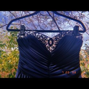 Navy blue Evening Gown